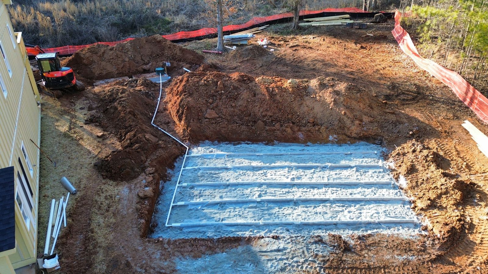 Eljen Septic Systems job site photo