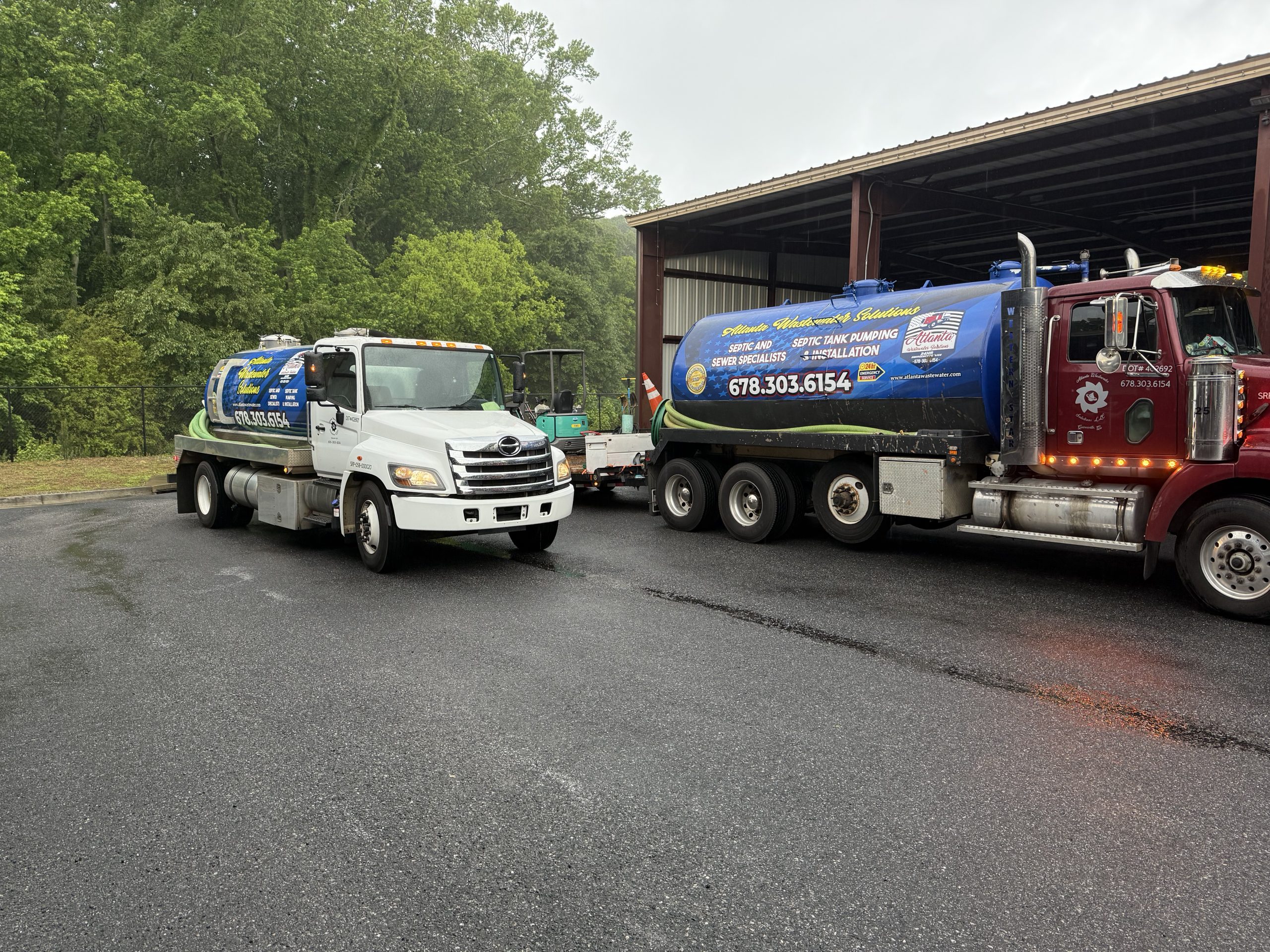 Septic Tank Pumping & Service job site photo